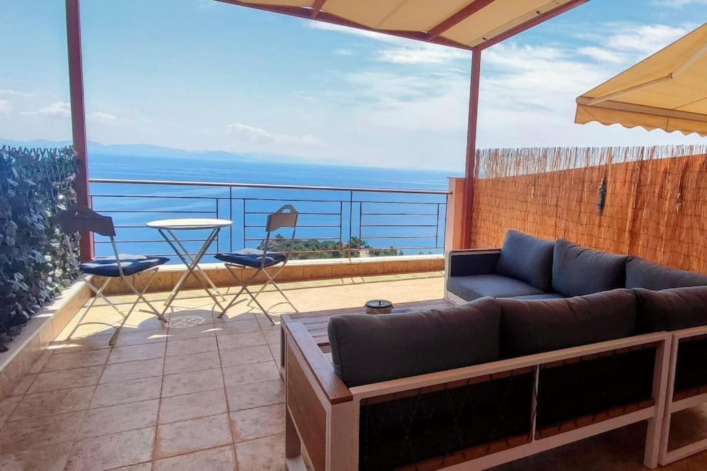 Simply Meraki Gytheian Apt With Panoramic Sea View Гитион Экстерьер фото