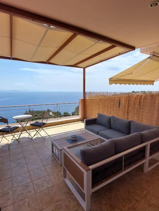 Simply Meraki Gytheian Apt With Panoramic Sea View Гитион Экстерьер фото